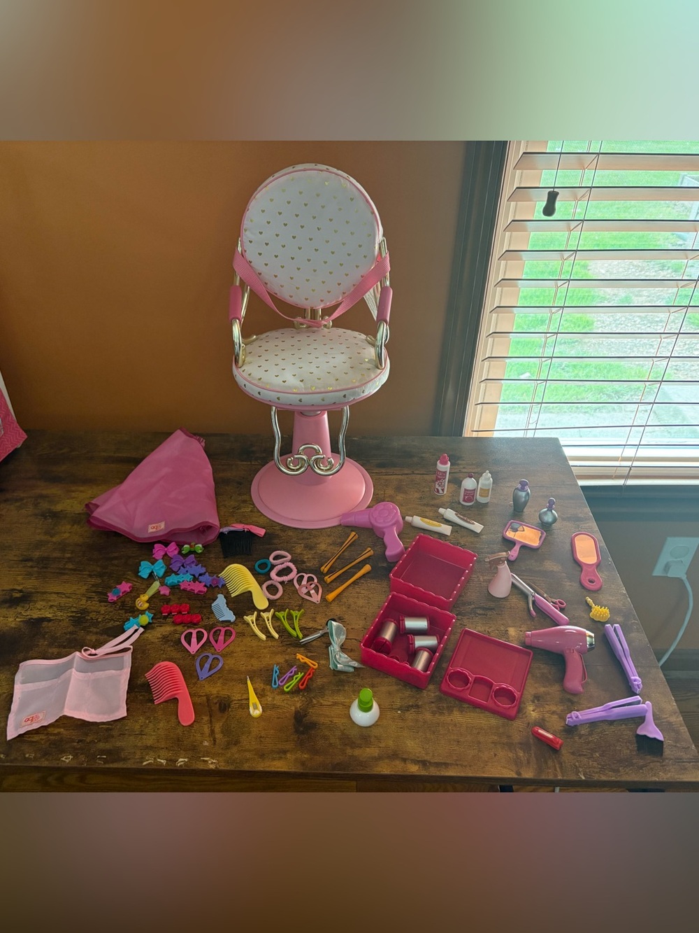 Our Generation Salon Chair & Accessories